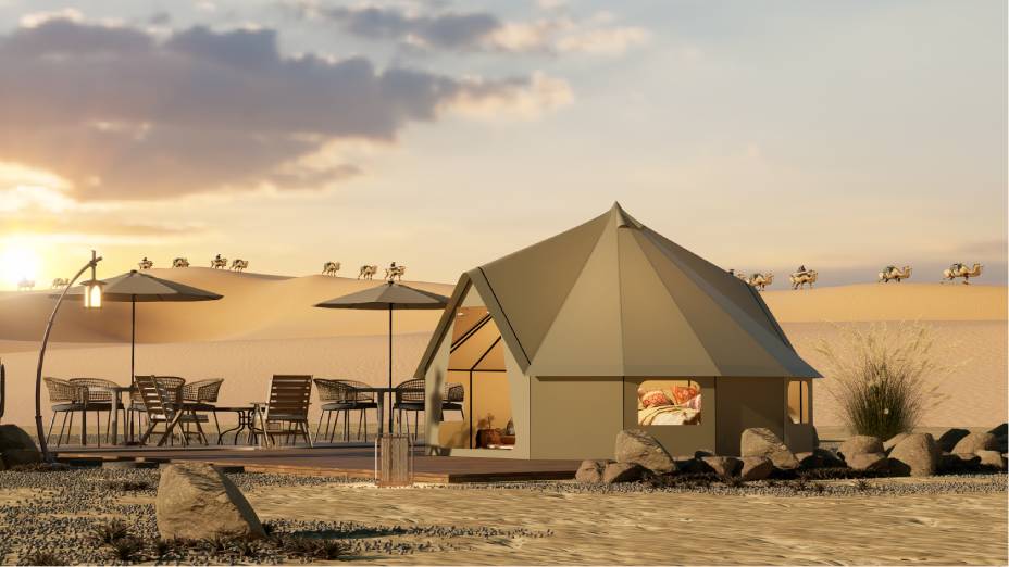 奈曼旗雪利营地帐篷——专注户外空间解决方案，厂家直供·实力见证