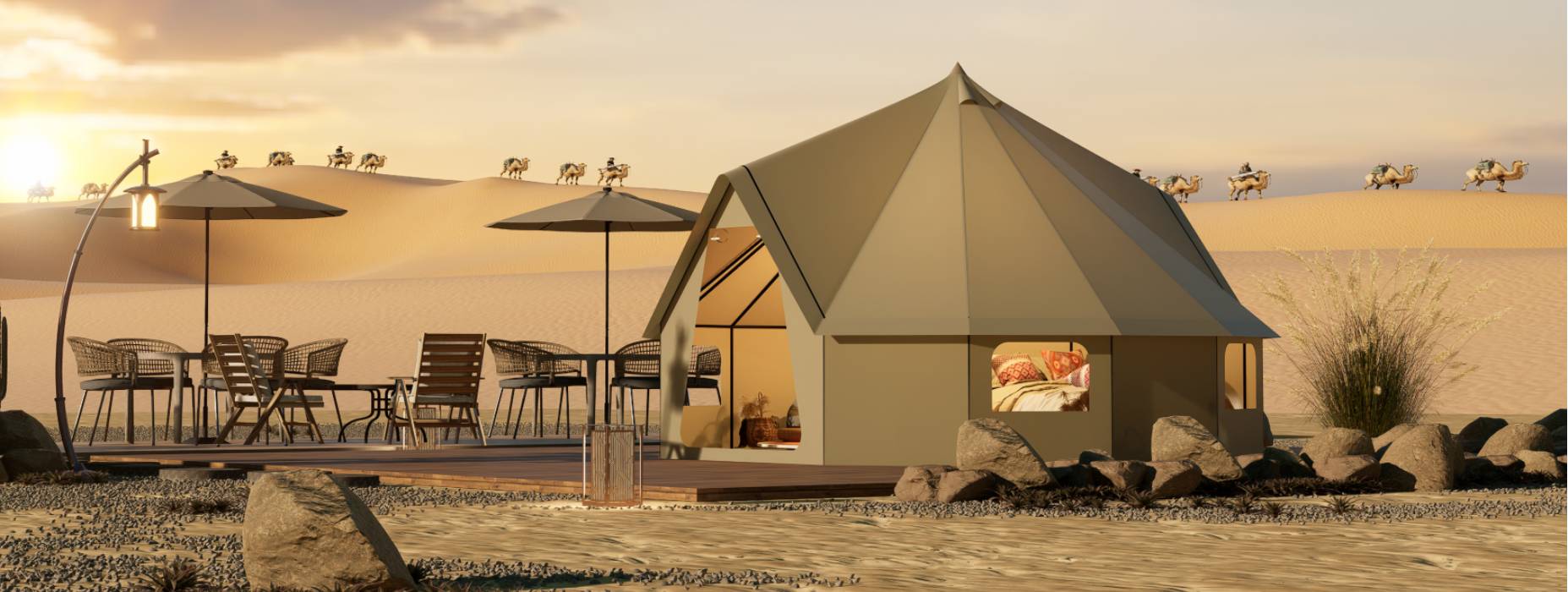 奈曼旗酒店帐篷定制